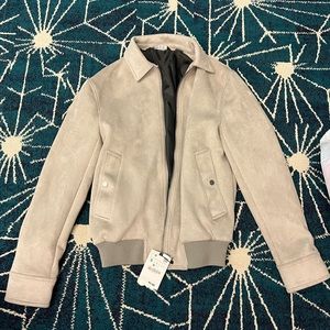 Zara suede jacket!!
